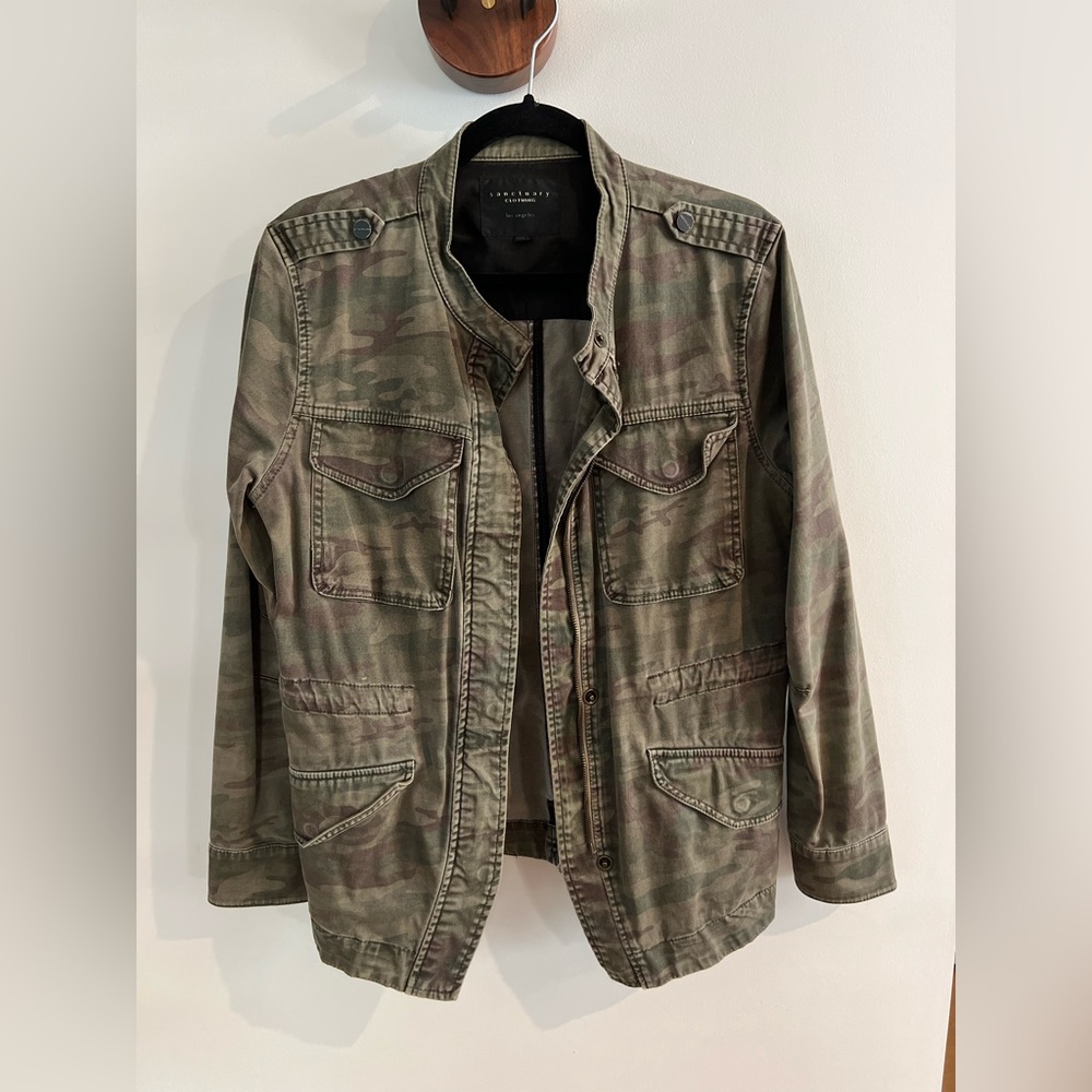 Santuary Los Angeles Camo Military Jacket